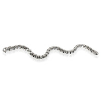 David Yurman XL 7mm Box Chain  Bracelet in  Sterling Silver