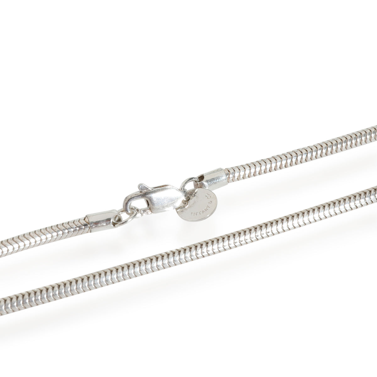 Tiffany & Co. 2.5mm Snake Chain in  Sterling Silver