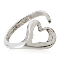 Tiffany & Co. Elsa Peretti Open Heart  Ring in  Sterling Silver