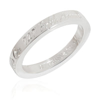 Tiffany & Co. Notes Band in  Sterling Silver