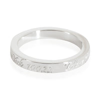 Tiffany & Co. Notes Band in  Sterling Silver