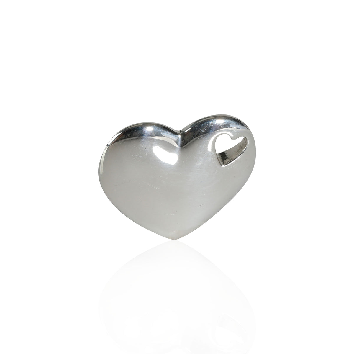 Tiffany & Co. Heart Cutout Pendant in  Sterling Silver