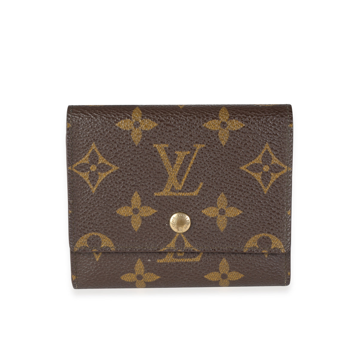 Louis Vuitton Vintage Monogram Canvas Trifold Business Card Holder, myGemma