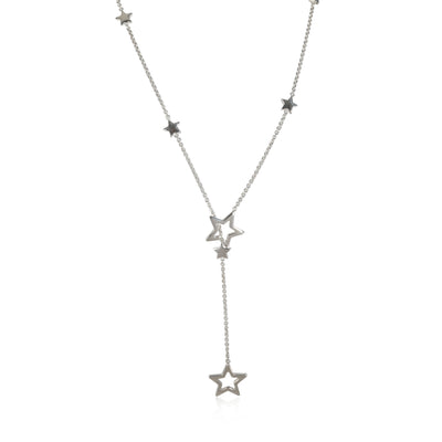 Tiffany & Co. Lariat Star Necklace in Sterling Silver