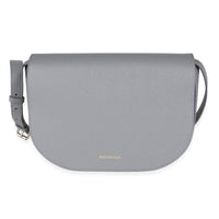 Balenciaga Gray Textured Leather Small Ville Day Bag