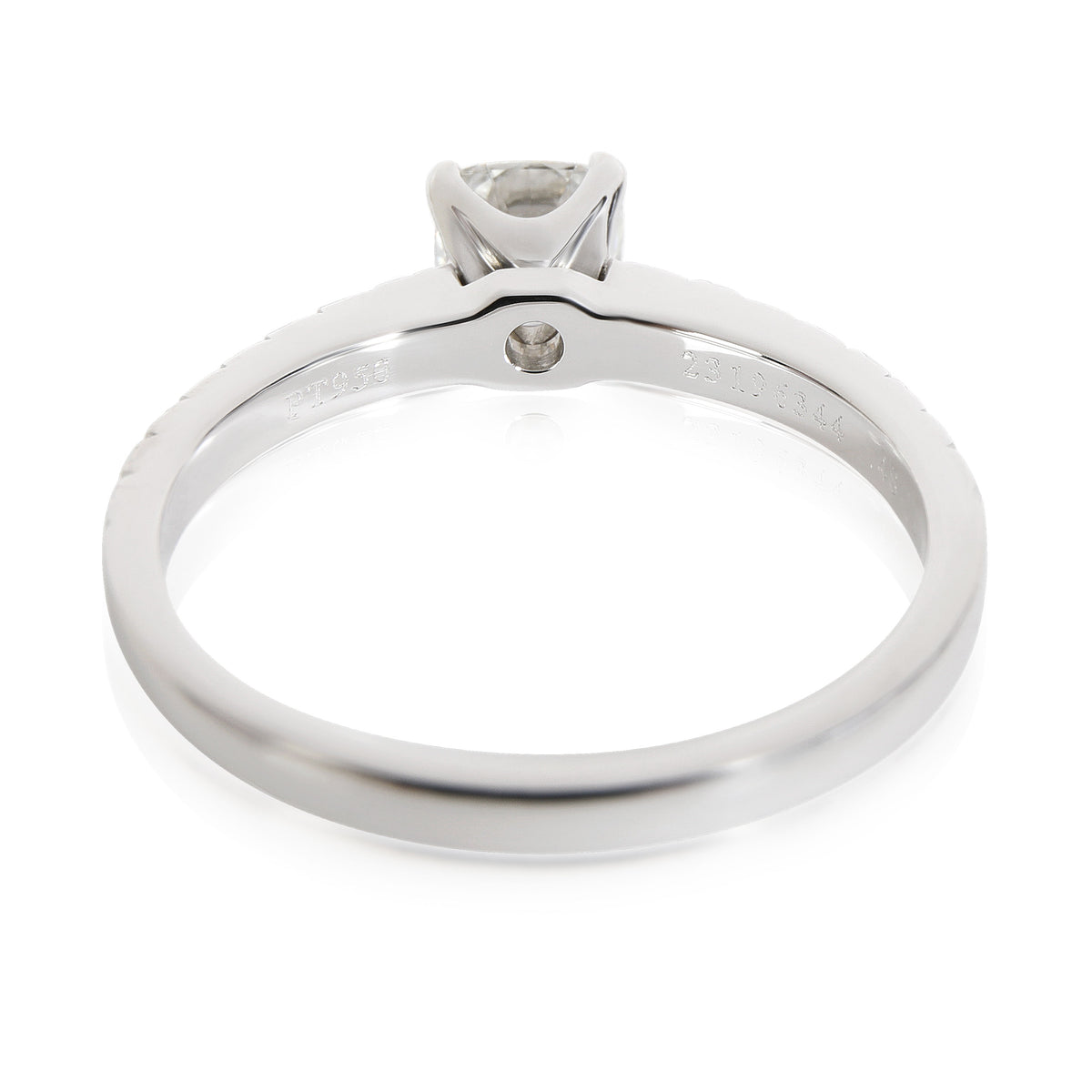 Tiffany & Co. Novo Diamond Engagement Ring in Platinum F VVS2 0.64 CTW