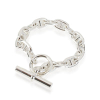 Hermès Chaine DAncre Bracelet in  Sterling Silver