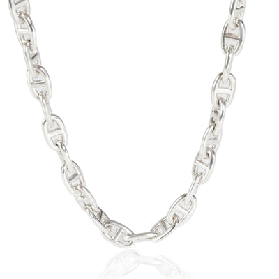 Hermès Chaine DAncre Necklace in  Sterling Silver