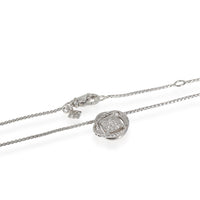 David Yurman Infinity Diamond Pendant in  Sterling Silver 0.15 CTW