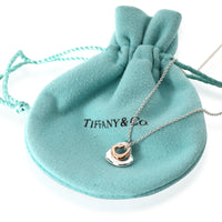 Tiffany & Co. Elsa Peretti Open Heart Pendant in 18k Gold/Sterling