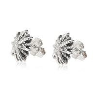 David Yurman Starburst Diamond Earrings in  Sterling Silver 0.39 CTW