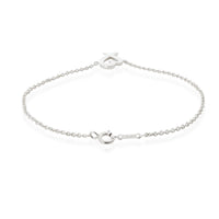 Tiffany & Co. Paloma Picasso Open Heart  Bracelet in  Sterling Silver