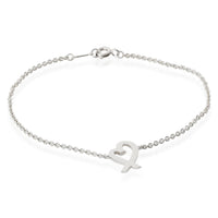 Tiffany & Co. Paloma Picasso Open Heart  Bracelet in  Sterling Silver