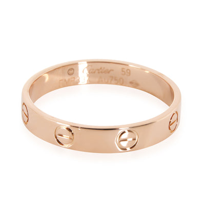 Cartier Love Wedding Band in 18k Rose Gold