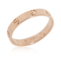 Cartier Love Wedding Band in 18k Rose Gold