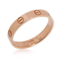 Cartier Love Wedding Band in 18k Rose Gold