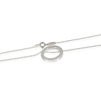 Tiffany & Co. 1837 Circle Pendant in  Sterling Silver