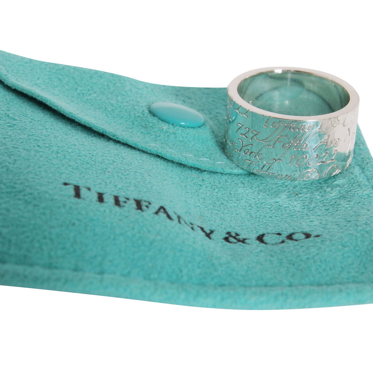 Tiffany & Co. Notes Band in  Sterling Silver