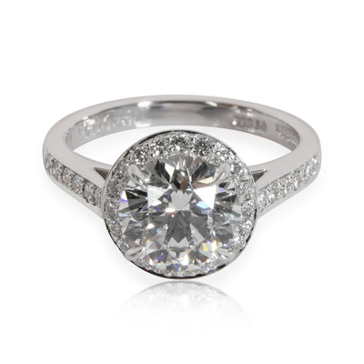 Tiffany & Co. Soleste Diamond Diamond Engagement Ring in Platinum D IF 2.21 CTW