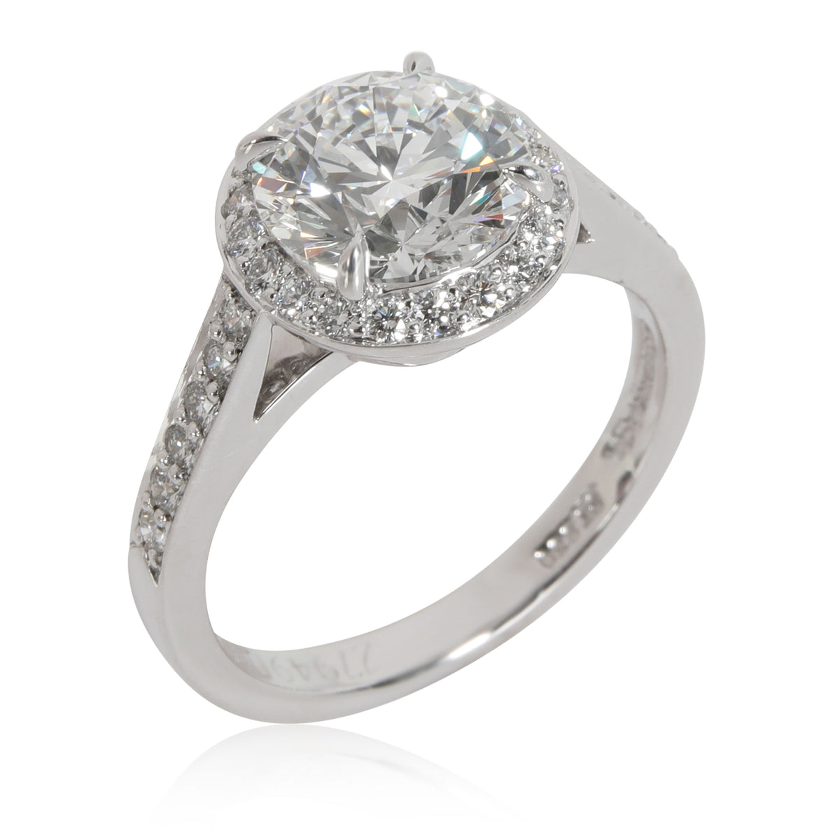 Tiffany & Co. Soleste Diamond Diamond Engagement Ring in Platinum D IF 2.21 CTW