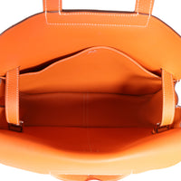 Hermès Orange Clémence Halzan 31 PHW