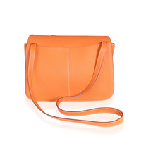 Hermès Orange Clémence Halzan 31 PHW