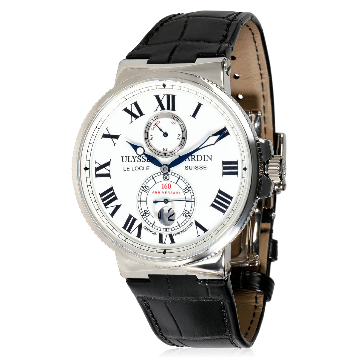 Ulysse Nardin Marine Chronometer 1846 269 65 Men s Watch in Platinum