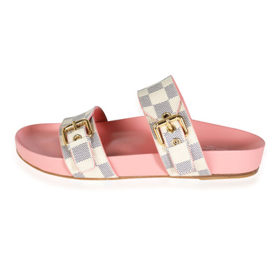 Louis Vuitton Damier Azur Bom Dia Flat Mule (US Size 9)