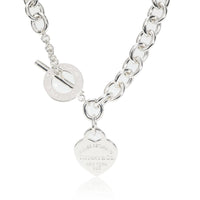 Tiffany & Co. Return to Tiffany Necklace in  Sterling Silver