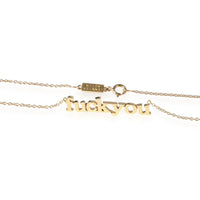 Jennifer Meyer F You  Pendant in 18k Yellow Gold