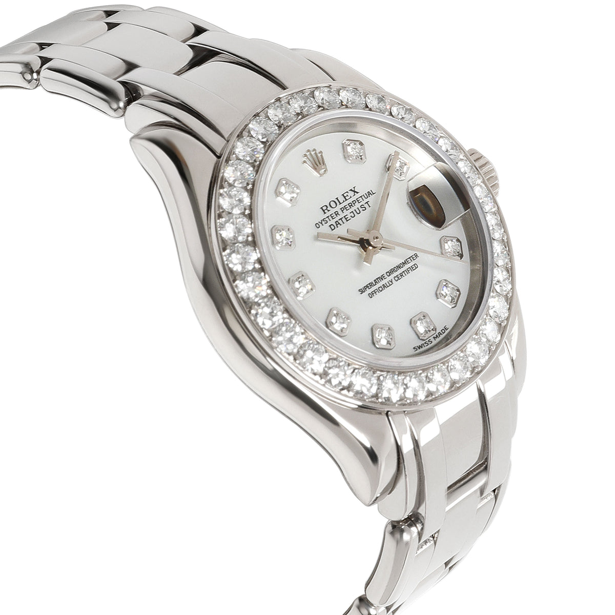 Rolex Pearlmaster 80299 Women's Watch in 18kt White Gold
