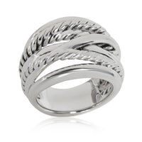 David Yurman Crossover Ring in Sterling Silver