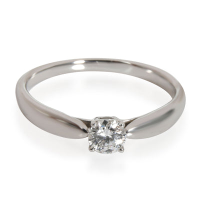 Tiffany & Co. Harmony Solitaire Engagement Ring in Platinum 0.26 Ctw