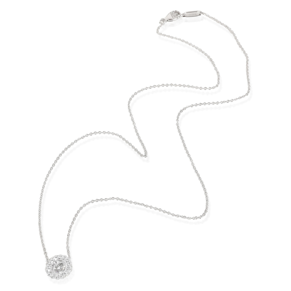 Tiffany & Co. Enchant Diamond Pendant in Platinum DEF VS1 1/3 Ctw