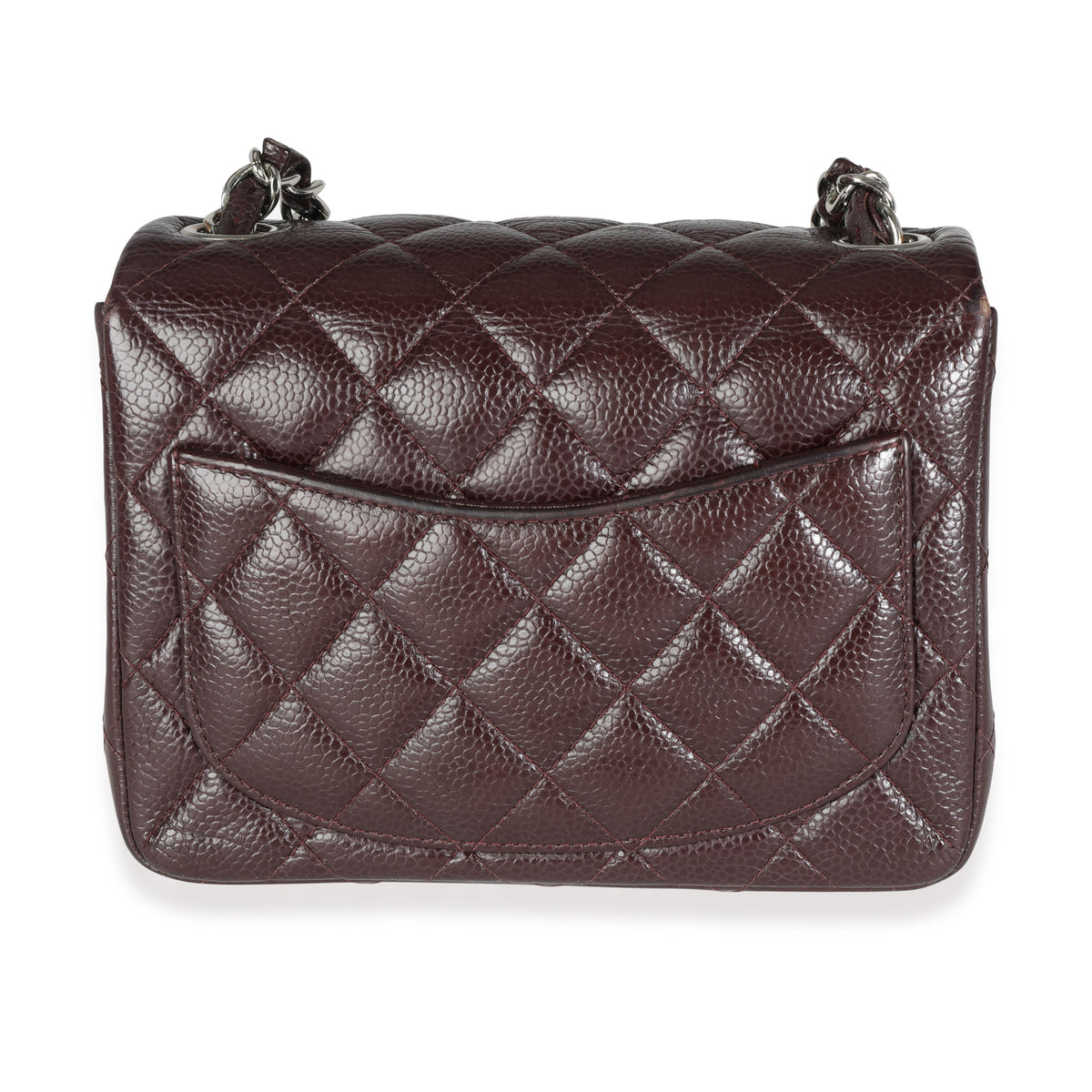 Chanel Raisin Chanel Raisin Caviar Quilted Classic Square Mini Flap Bag | myGemma ...