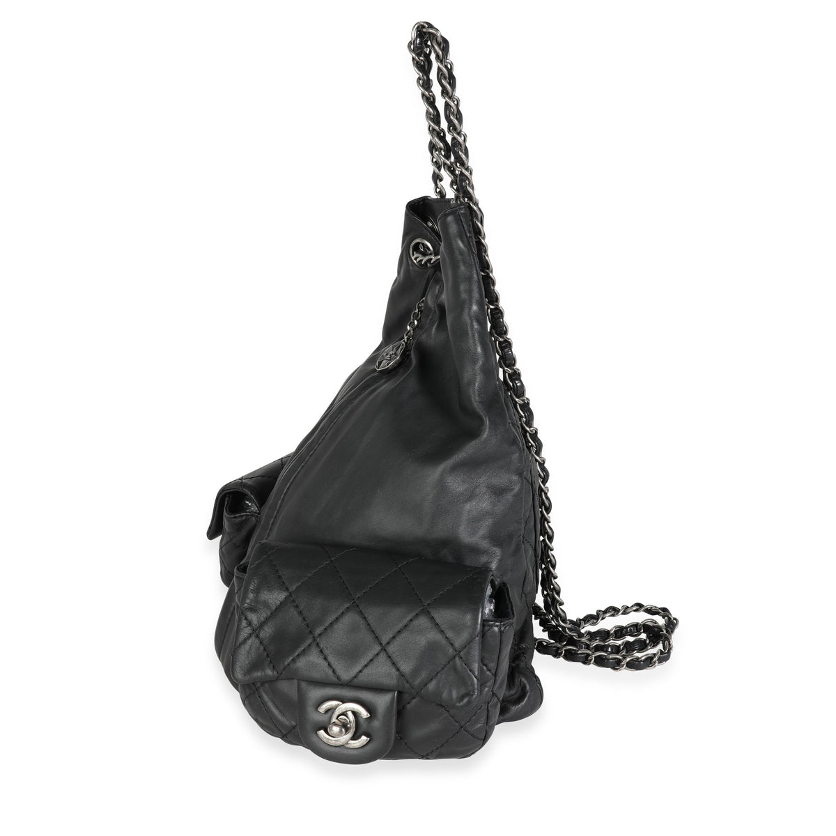 Chanel Black Calfskin Backpack is Back