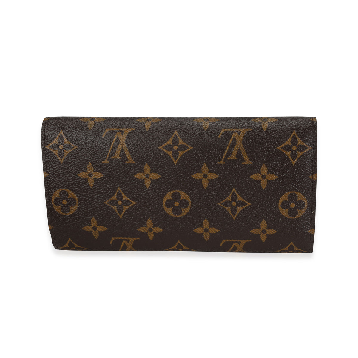 Louis Vuitton Vtg Wallet Monogram Canvas Leather Double Snap Compact France