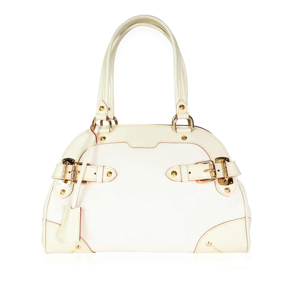 Louis Vuitton White Suhali Leather Le Radieux Bag, myGemma, SG