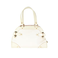 Louis Vuitton White Suhali Leather Le Radieux Bag