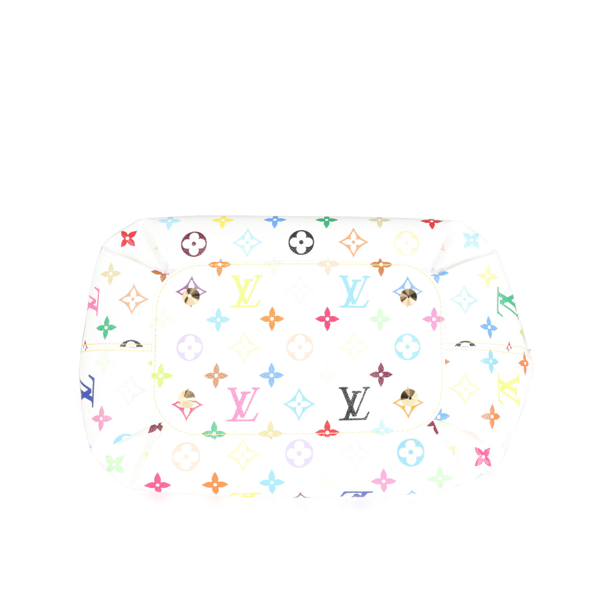 Louis Vuitton x Takashi Murakami White Monogram Multicolore Canvas Annie GM, myGemma, SG