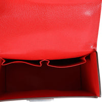 Hermès Rouge De Coeur Chévre Cinhetic Boxy Top Handle PHW