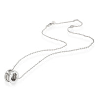 Bulgari B.Zero1 Diamond  Pendant in 18k White Gold 0.38 CTW