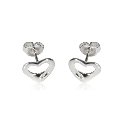 Tiffany & Co. Elsa Peretti Heart Earring in  Sterling Silver