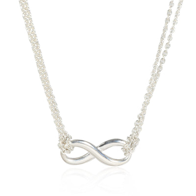 Tiffany & Co. Infinity Double Strand Necklace in  Sterling Silver