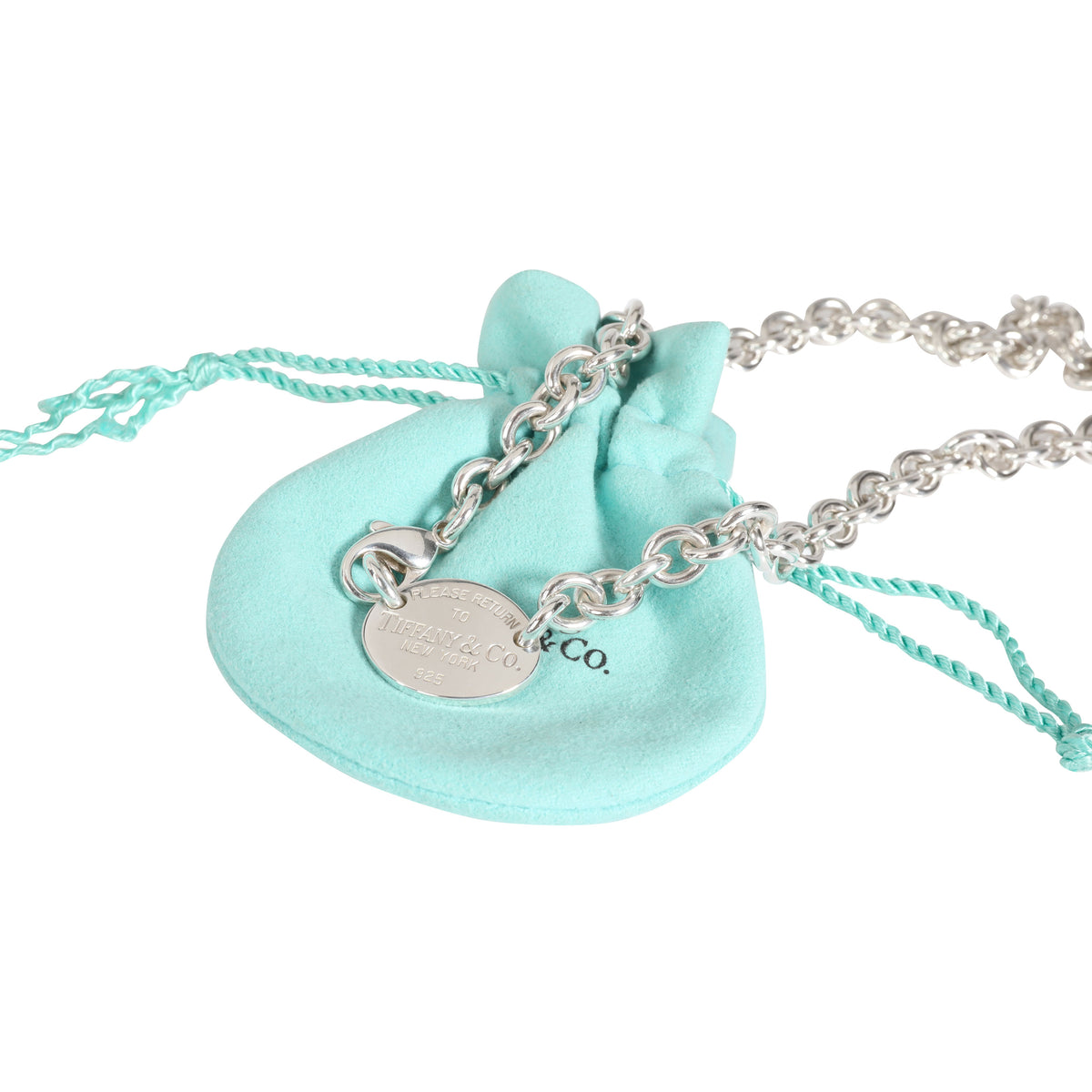 Tiffany & Co. Return to Tiffany Necklace in  Sterling Silver