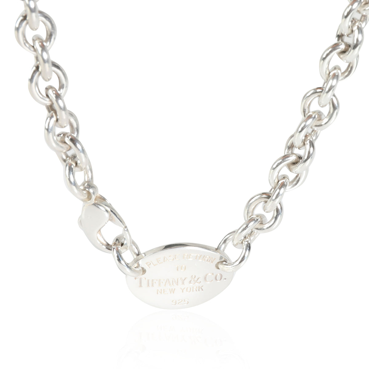 Tiffany & Co. Return to Tiffany Necklace in  Sterling Silver