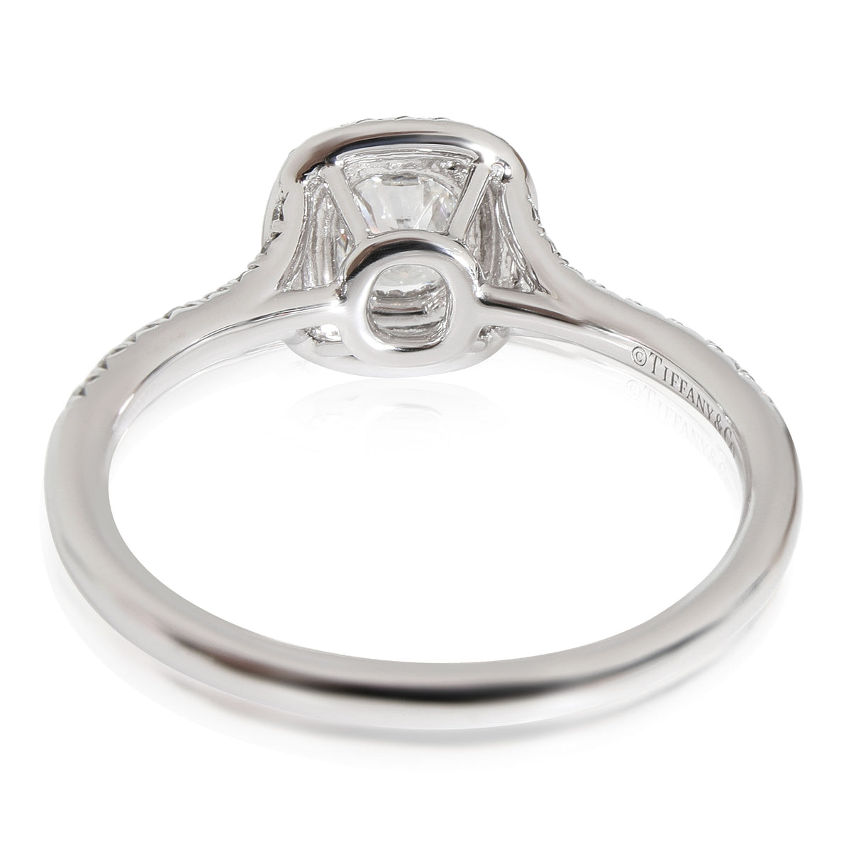 Tiffany & Co. Soleste Diamond Engagement Ring in Platinum F VS1 0.80 ctw