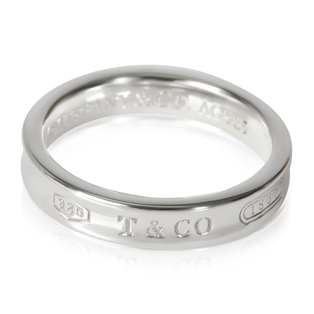 Tiffany & Co. 1837 Band in  Sterling Silver