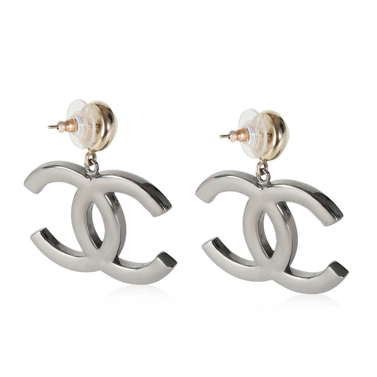 CHANEL Pearl Yellow Gold Fashion Earrings