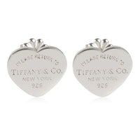 Tiffany & Co. Return To Tiffany Heart  Earrings in  Sterling Silver